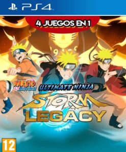 4 JUEGOS EN 1 NARUTO SHIPPUDEN ULTIMATE NINJA STORM LEGACY PS4
