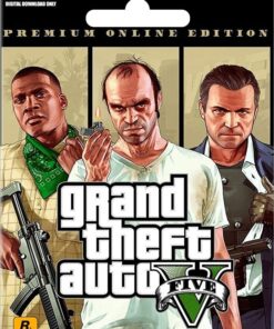 GRAND THEFT AUTO V GTA V: PREMIUM ONLINE EDITION ROCKSTAR GAMES LAUNCHER KEY GLOBAL PC