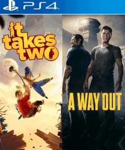 2 EN 1 It Takes Two + A WAY OUT PS4