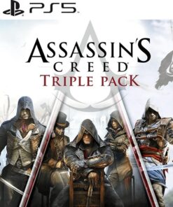 Assassin's Creed Triple Pack: Black Flag, Unity, Syndicate PS5