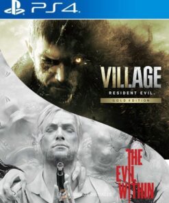 2 JUEGOS EN 1 Resident Evil Village Gold Edition mas The Evil Within 2 PS4