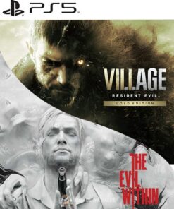 2 JUEGOS EN 1 Resident Evil Village Gold Edition mas The Evil Within 2 PS5
