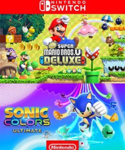 2 EN 1 SONIC COLORS ULTIMATE  MAS MARIO BROS DELUXE NINTENDO SWITCH