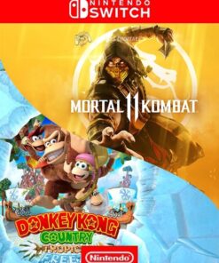 2 EN 1 MORTAL KOMBAT 11 + DONKEYKON  COUNTRY  NINTENDO SWITCH