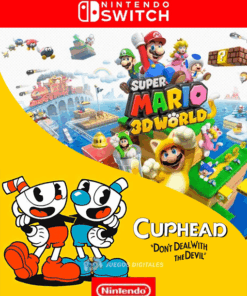2 EN 1 MARIO 3D +CUPHEAD +JUEGO SORPRESA - NINTENDO SWITCH