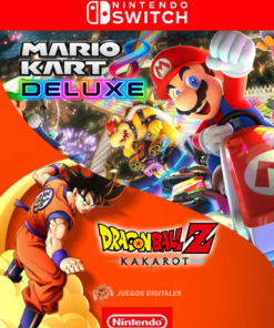 2 EN 1 MARIO KART 8 + DRAGON BALL KAKAROTO - NINTENDO SWITCH