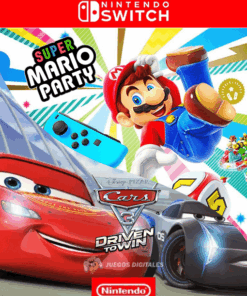 2 EN 1 SUPER MARIO PARTY + CARS 3 NINTENDO SWITCH