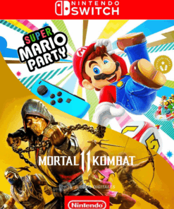 2 EN 1 SUPER MARIO PARTY + MORTAL KOMBAT 11 NINTENDO SWITCH