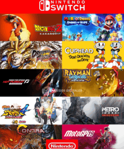 PACK 10 EN 1 ESPECIAL SWITCH NINTENDO