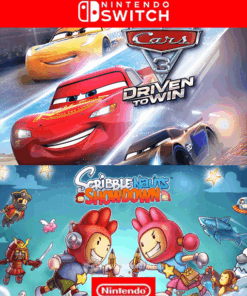 2 EN 1 CARS 3+ SCRIBBLENAUTS SHOWDOWN NINTENDO SWITCH