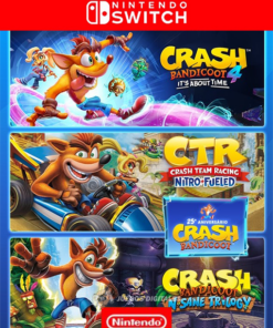 5 EN 1 CRASH BANDICOOT CRASHIVERSARY BUNDLE NINTENDO SWITCH