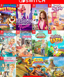 PACK ESPECIAL NIÑAS 10 JUEGOS EN 1