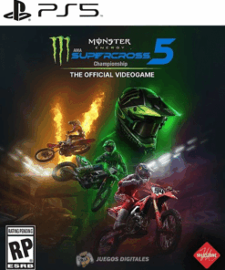 MONSTER ENERGY SUPERCROSS THE OFFICIAL VIDEOGAME 5 PS5