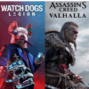 ASSASSINS CREED VALHALLA + WATC DOGS LEGION PS5
