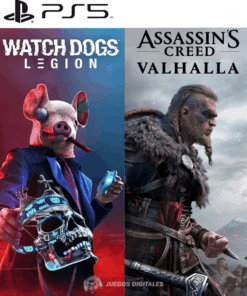 ASSASSINS CREED VALHALLA + WATC DOGS LEGION PS5