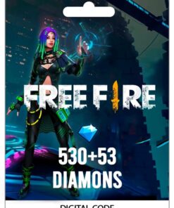 FREE FIRE: 530 DIAMANTES + 53 BONUS DIAMANTES