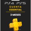 PSN PLUS 3 MESES CUENTA ESSENCIAL