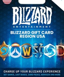 BATTLE NET GIFT CARD 50$ BLIZZARD USA