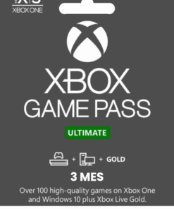 XBOX GAME PASS ULTIMATE SUSCRIPCIÓN DE 3 MESES CUENTA PRINCIPAL