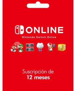 NINTENDO MEMBRESIA 12 MESES CODIGO