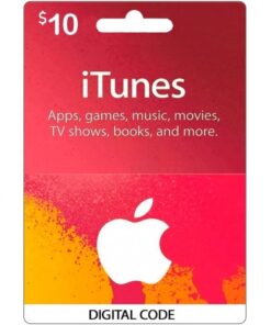 ITUNES 10 USD