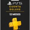 PSN PLUS DELUXE 12 MESES CUENTA PRINCIPAL PARA PS5 2 PSN PLUS DELUXE 12 MESES CUENTA PRINCIPAL PS5