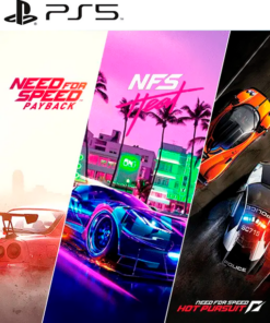 3 JUEGOS EN 1 NEED FOR SPEED PAYBACK , HEAT Y PURSUIT PS5