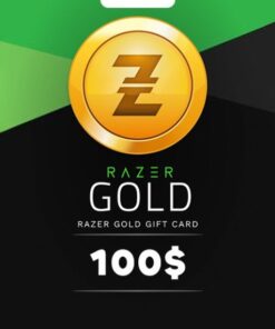 TARJETA RAZER GOLD DE 100$