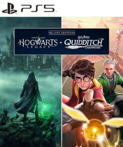 HOGWARTS LEGACY + HARRY POTTER: QUIDDITCH CHAMPIONS DELUXE EDITIONS BUNDLE PS5