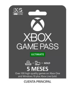 XBOX GAME PASS ULTIMATE SUSCRIPCIÓN DE 5 MESES CUENTA PRINCIPAL