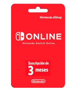 NINTENDO MEMBRESIA 3 MESES CODIGO