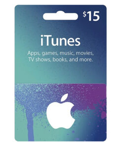 ITUNES 15 USD