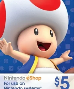 NINTENDO ESHOP 5 USD