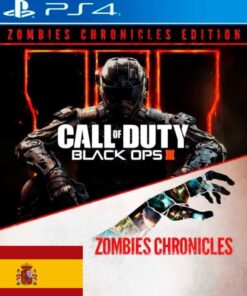 CALL OF DUTY BLACK OPS III + DLC ZOMBIES CHRONICLES Español PS4