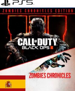 CALL OF DUTY BLACK OPS III + DLC ZOMBIES CHRONICLES Español PS5