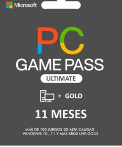 PC GAME PASS ULTIMATE SUSCRIPCIÓN DE 11 MESES CUENTA