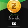 TARJETA RAZER GOLD DE 5$ 1 Razer Gold 5 USD Gameforever