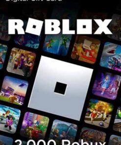 Roblox Gift Card - 2000 Robux GLOBAL
