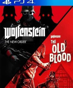 2 JUEGOS EN 1 Wolfenstein The New Order MAS Wolfenstein The Old Blood PS4