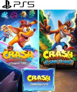 4 en 1 Crash Bandicoot Quadrilogy Bundle PS5