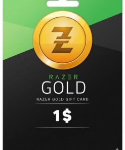 TARJETA RAZER GOLD DE 1$