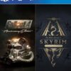The Elder Scrolls V Skyrim Anniversary Edition Fallout 4 Anniversary Edition Bundle PS4