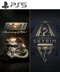 The Elder Scrolls V Skyrim Anniversary Edition + Fallout 4 Anniversary Edition Bundle PS5
