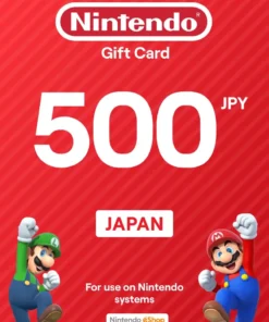 Nintendo eShop Card 500 JPY (Japon)
