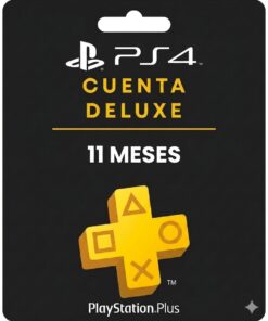 PSN PLUS DELUXE 11 MESES CUENTA PRINCIPAL PARA PS4