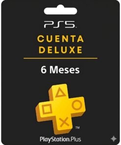 PSN PLUS DELUXE 6 MESES PS5