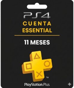 PSN PLUS ESSENCIAL 11 MESES CUENTA PRINCIPAL PARA PS4