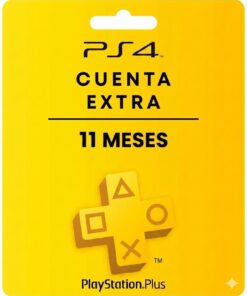 PSN PLUS EXTRA 11 MESES CUENTA PRINCIPAL PARA PS4