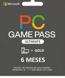 PC GAME PASS ULTIMATE SUSCRIPCIÓN DE 6 MESES CUENTA