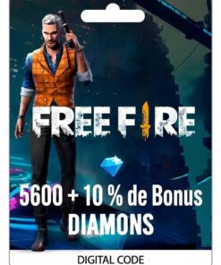 FREE FIRE 5600 DIAMANTES + 560 BONUS DIAMANTES